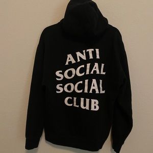Anti Social Social Club Hoodie Black